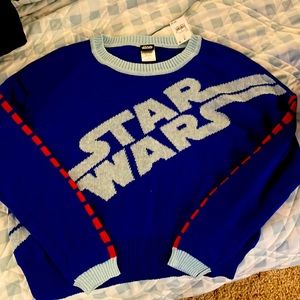 Star Wars womens sweater size large